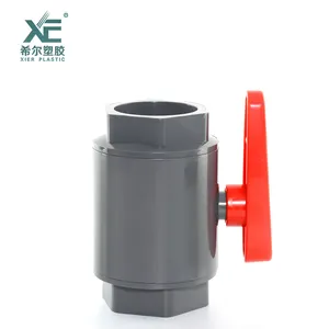 قالب صمام كرة إيطالي مائي 3 قطع من البلاستيك Upvc 4" - Product Image 6