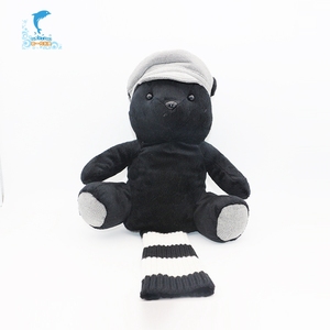 Fábrica <span class=keywords><strong>de</strong></span> diseño personalizado oso negro <span class=keywords><strong>de</strong></span> marioneta <span class=keywords><strong>de</strong></span> mano educativos con estudio <span class=keywords><strong>de</strong></span> inglés <span class=keywords><strong>de</strong></span> personalización - Product Image 1