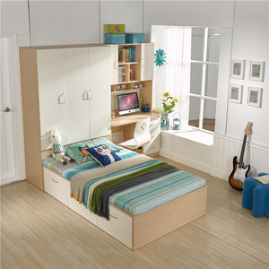 En bois lubrifiant <span class=keywords><strong>lit</strong></span> DIY filles princesse elegent <span class=keywords><strong>Lit</strong></span> Plate-Forme - Product Image 3