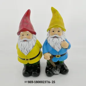 Garden gnome Statue Resin Elf Dwarves On Hot selling