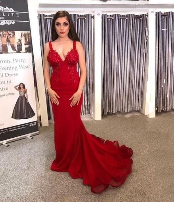 Turkish Vintage Women Mermaid Tail Formal Evening Dress