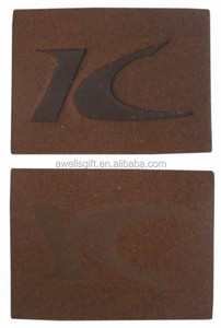 Logotipo personalizado Em Relevo Falso Couro Etiqueta Jeans Couro <span class=keywords><strong>Patch</strong></span> - Product Image 4