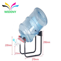 Fabricant et fournisseur chinois, vente en gros de porte-bouteilles d'eau en acier métallique pour bureau, simple, 5 gallons, avec robinet