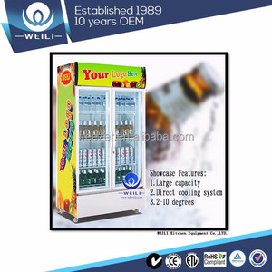 2017 Cerveza doble puertas de acero inoxidable frigorífico 304 - Product Image 2