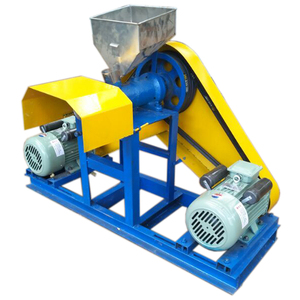 Extrusora de hojaldre de tornillo de maíz pequeño/máquina para fabricar alimentos de harina de trigo inflada/máquina extrusora de polvo de soja de popper de arroz - Product Image 3