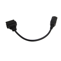 Venta caliente Obd 1 3pin a Obd 2 16pin Cable conector de diagnóstico para Honda