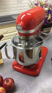 Batidora de Cocina Roja de 7500W y 7L para el Hogar, Mezcladora para Masa, Pasteles, Pan, Repostería - Product Image 3