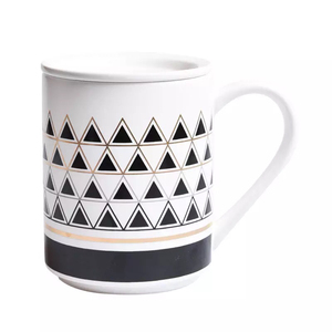 Nuovo design di alta qualità in pieno curvatura decalcomania divertente a buon mercato tazza di ceramica da <span class=keywords><strong>caffè</strong></span> con coperchio per l'ufficio - Product Image 5