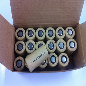 Celdas de Batería Recargables para Taladro 10C Sub c <span class=keywords><strong>3000mah</strong></span> 1.2v Nimh sc Batería Sub c Nimh Recargable - Product Image 2
