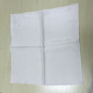 थोक 100% रेशम रूमाल दुपट्टा सफेद रेशम बन्दना रिक्त रेशम स्कार्फ - Product Image 2