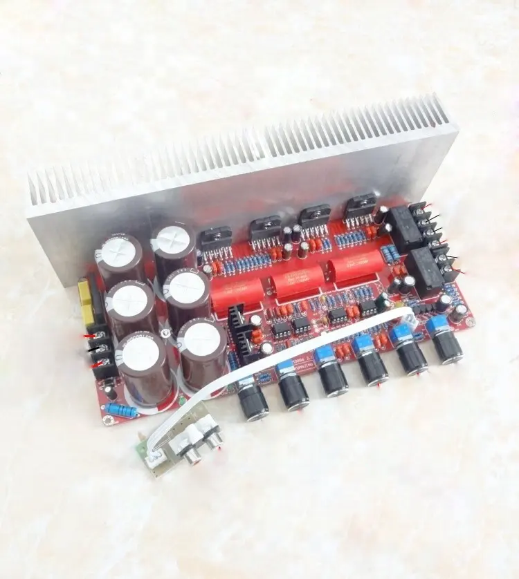 LM3886 power amplifier board 2.1 channel 1000W subwoofer