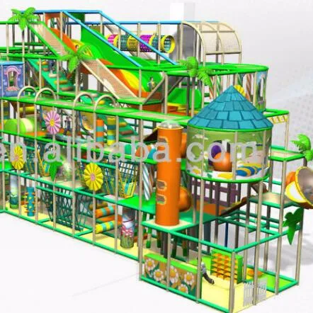 Cheer Amusement Forest Themed Soft Enthaltener Indoor-Spielplatz für Kinder