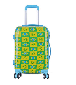 <span class=keywords><strong>Polycarbonate</strong></span> PC matériel impression conception bagages rétractable en <span class=keywords><strong>aluminium</strong></span> chariot système fermeture éclair bagages unisexe voyage <span class=keywords><strong>valise</strong></span> - Product Image 6