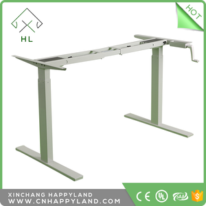 Mekanisme Menaikkan Meja Engkol Tangan, Bingkai Meja Berdiri Crank - Product Image 3