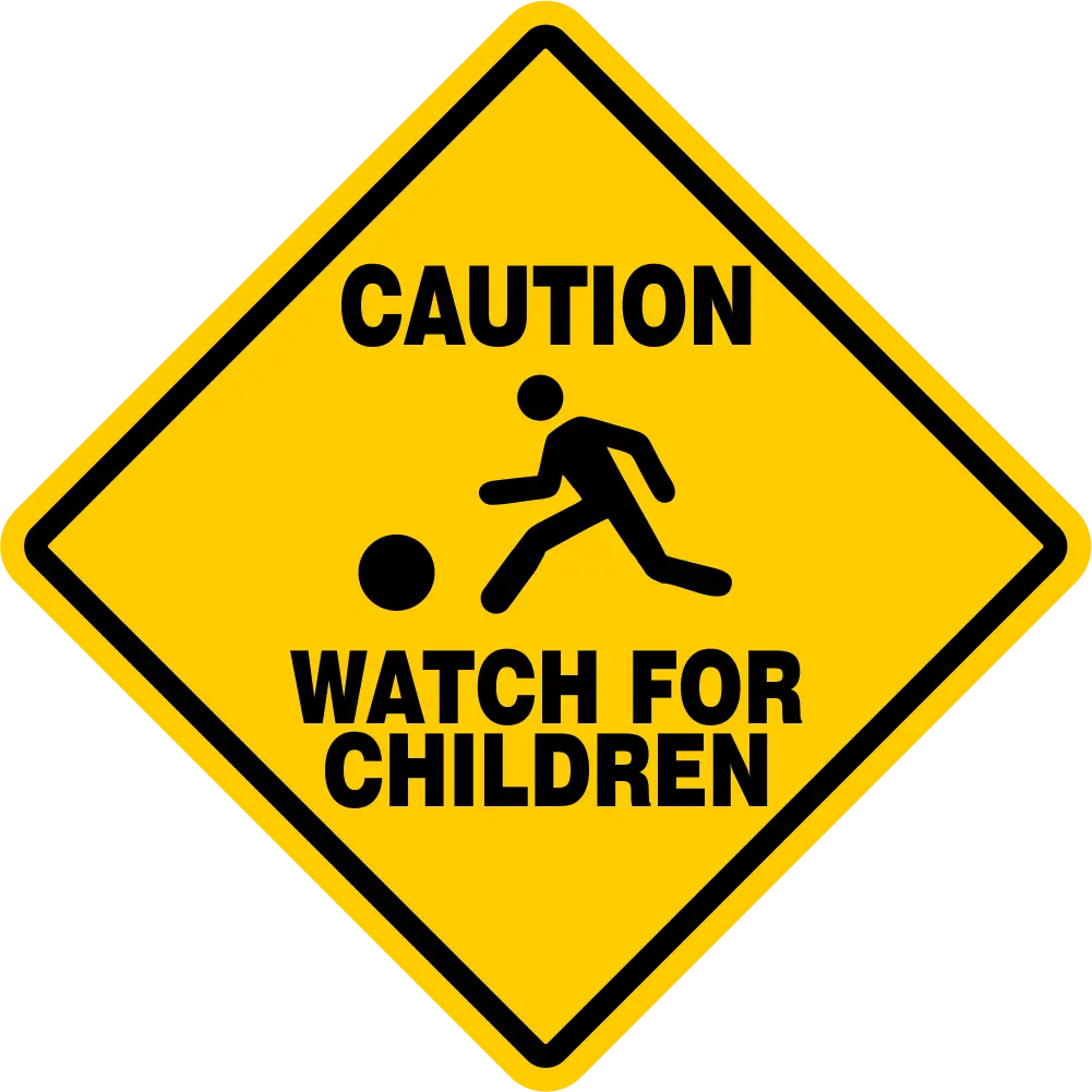 تصميم جديد أفضل سعر OEM قبول في لعب الأطفال علامات السلامة العاكسة علامات الخطر