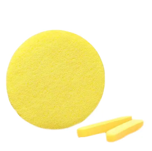 Skin-friendly absorbent compressed pva facial sponge cleansing puff