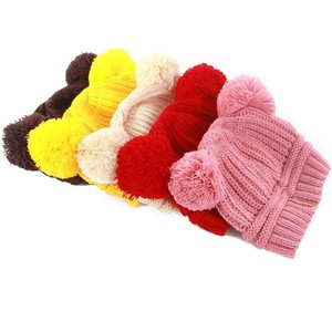 Nouveau Design personnalisé tricoté Pom bonnet pour bébé - Product Image 4