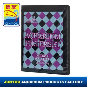 XY-1028 Zwart Aanpasbare Filter Spons Gebruikt Aquarium Visvijver