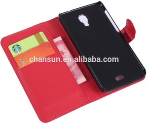 cas de téléphone portable de luxe en cuir cas pour <span class=keywords><strong>wiko</strong></span> bloom - Product Image 3