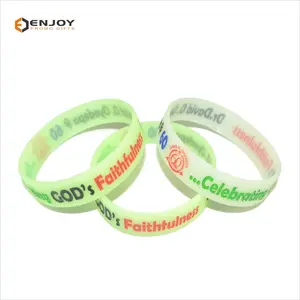 Cheapest Price Top Quality Debossed Silicone Wristband