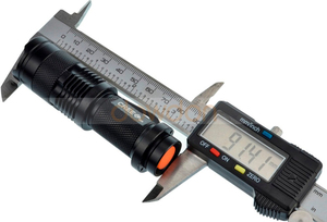 Linterna LED de enfoque con zoom, 365nm, UV, 3W, luz púrpura - Product Image 6