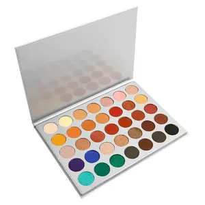 Nova chegada 35 cor maquiagem sombra pallette fosco shimmer sombra atacado cosméticos sombra