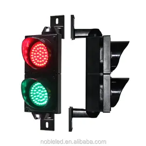 2 Semaphore 100 Mm Lampu Lalu Lintas dengan Kecerahan Tinggi