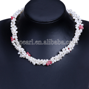 <span class=keywords><strong>Collier</strong></span> en <span class=keywords><strong>perles</strong></span> d'eau douce, offre spéciale, bijoux avec des accessoires <span class=keywords><strong>de</strong></span> fleurs, <span class=keywords><strong>prix</strong></span> réel - Product Image 2