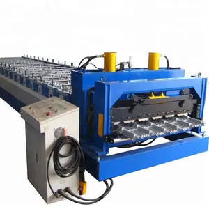Hight quality step roof tile making machine roof tile roll forming machine
