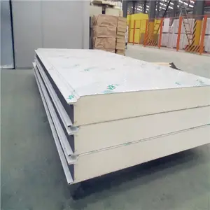 Chống Cháy PU Sandwich Phòng Sạch Panel Tường Của Nhôm Foam Panels