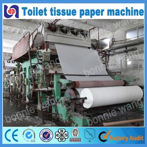 Jumbo rollo de papel higiénico que hace la máquina <span class=keywords><strong>con</strong></span> <span class=keywords><strong>una</strong></span> alta tecnología y <span class=keywords><strong>una</strong></span> larga <span class=keywords><strong>vida</strong></span> útil! calidad garantizada! - Product Image 1