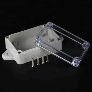 Cover Clear Lid Box Waterproof Plastic Junction Box Transparent ABS 83*58*33mm IP67 IP65 CE Electric Power Transmission IEC60439