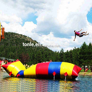 Bolsa De Almohada inflable de salto de agua personalizada, <span class=keywords><strong>blob</strong></span> de agua inflable para juego de agua, precio de fábrica - Product Image 2