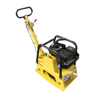 Compact portatif pour sols de route, machine avec plaques, moteur honda gx160