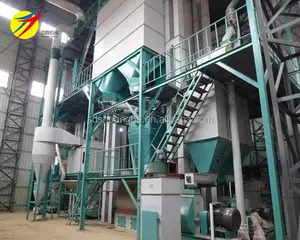 Animal Feed Processing Plant 10 Ton Livestock And Poultry Animal Feed Processing Plant