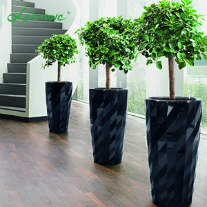 <span class=keywords><strong>Macetas</strong></span> Grandes de Plástico Esmaltado para Decoración de Jardín, Adornos Modernos para el Hogar, <span class=keywords><strong>Macetas</strong></span> Pintadas - Product Image 2