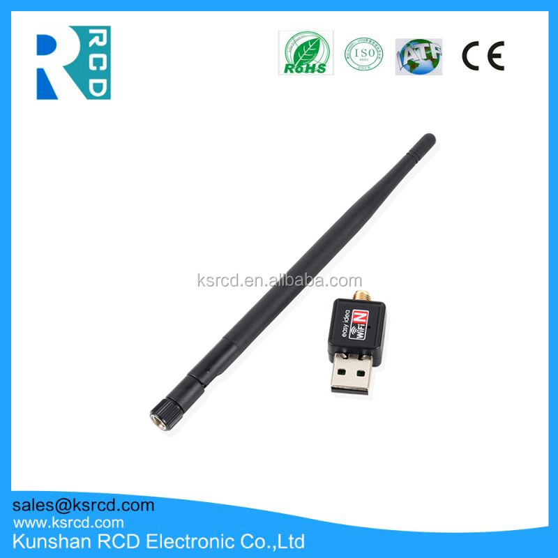 Беспроводной USB Mini 150 Мбит RT5370 USB WiFi Адаптер 2DBI Антенны WI-FI Adapte