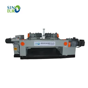 Automatic plywood veneer rotary peeling lathe price with PLC control system