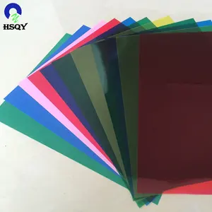 130 150 microns de couverture de reliure en PVC givré feuille de PVC rigide pour couverture de livre