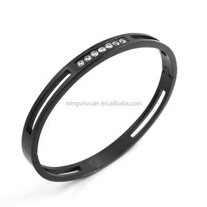 Italian Jewelry Style Fashion <strong>Bangle</strong>&amp;Bracelets Stainless Steel Material <strong>Gold</strong> Silver <strong>Rose</strong> <strong>Gold</strong> <strong>Bangle</strong> for Customize Logo Jewelry - Product Image 4