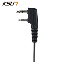 Baofeng casque UV-5R Talkie-walkie Écouteur UV82 Émetteur-Récepteur Microphone Talkie Pratique Écouteur Moins Cher Baofeng Casque