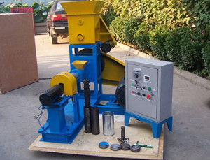 capacidad 80-100 kg/h automático Completo flotante pescado/alimentación animal máquina de pellets para <span class=keywords><strong>la</strong></span> venta - Product Image 1