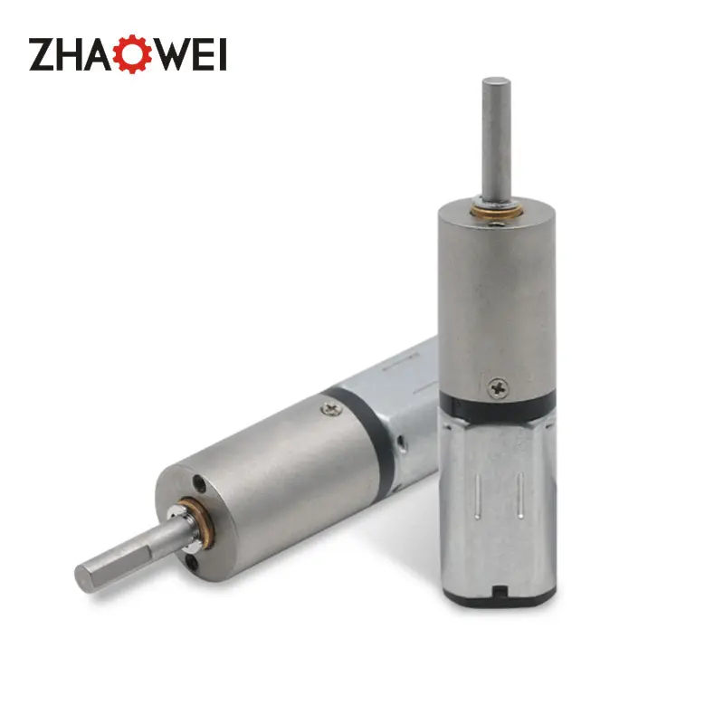 Zhaowei פלנטריים gear מנוע dc 24 וולט 100 סל"ד 100kgf.cm 14mm gearmotor עבור VR אוזניות