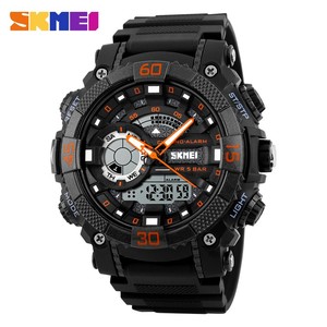 Skmei marca nueva llegada multifunción <span class=keywords><strong>doble</strong></span> led <span class=keywords><strong>reloj</strong></span> impermeable militar japonés movimiento de cuarzo <span class=keywords><strong>reloj</strong></span> digital de - Product Image 6