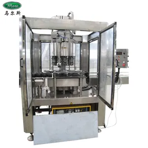 High Speed Full Automatic 6 Heads Rotary Glass Bottle ROPP Capping Machine