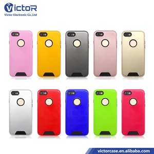 <span class=keywords><strong>Comprar</strong></span> al por mayor 2017 nuevos productos calientes 2 en 1 TPU PC combo accesorio del teléfono para <span class=keywords><strong>iPhone</strong></span> 7 - Product Image 1