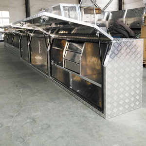 <span class=keywords><strong>Caja</strong></span> <span class=keywords><strong>de</strong></span> <span class=keywords><strong>Herramientas</strong></span> Impermeable <span class=keywords><strong>de</strong></span> Aluminio Semiabierta para Camioneta y Remolque BH-X1185382NQB - Product Image 4