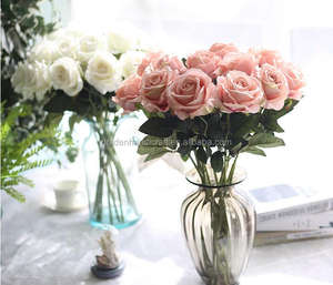 Alta tessuto artificiale fiori rosa varie occasioni-vendita calda di natale di Halloween laurea festa della mamma di Pasqua - Product Image 4