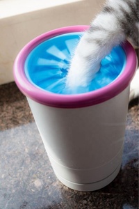 Tazza Lavazampe Automatica Ricaricabile USB per la Pulizia delle <span class=keywords><strong>Zampe</strong></span> dei Cani - Product Image 2