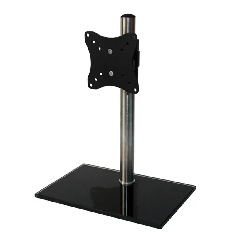 Hillport LCD monitor base stand with Arm adjustable computer monitor arm mount bracket